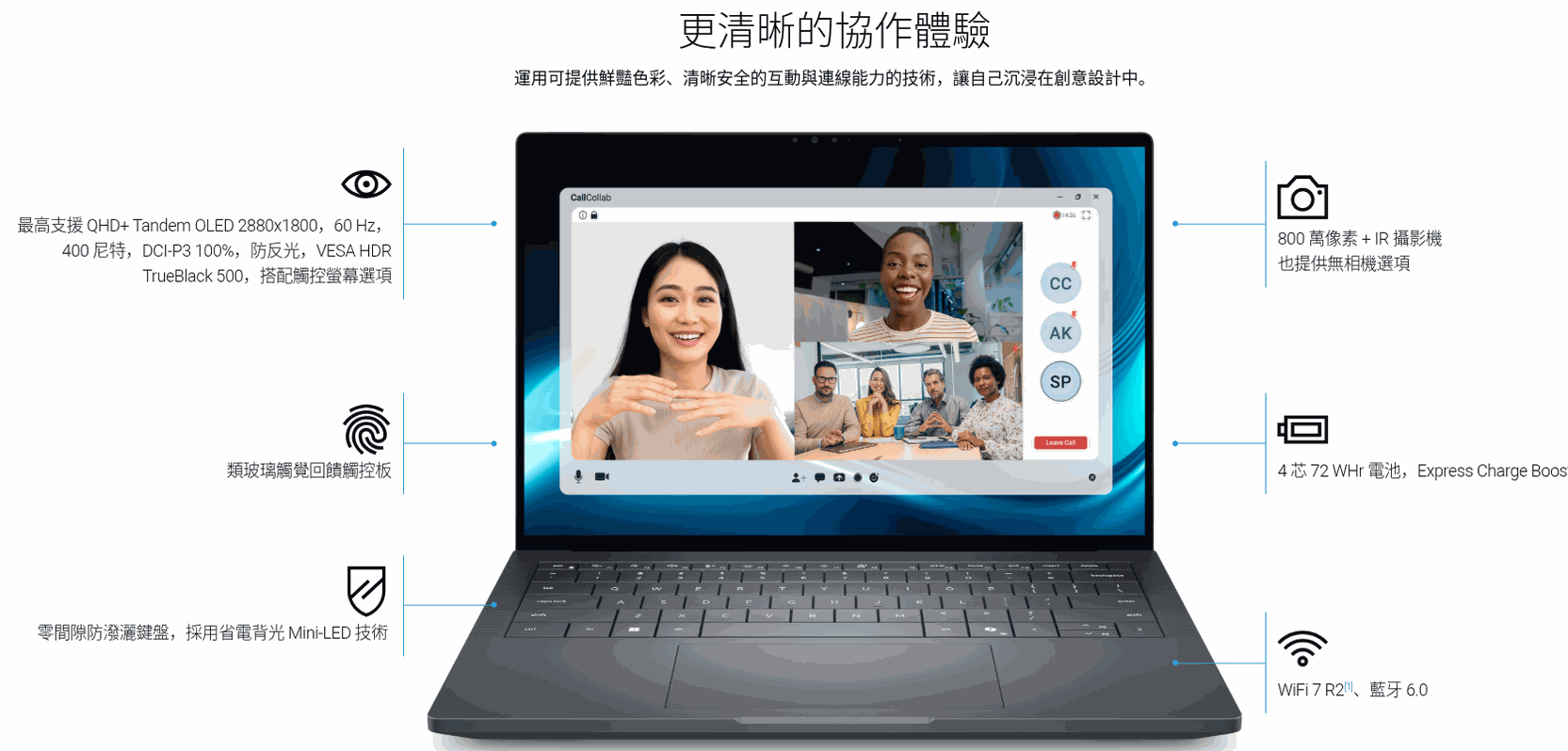 DELL Pro Precision 7 14 行動工作站 DELL Pro Precision 7 14 行動工作站