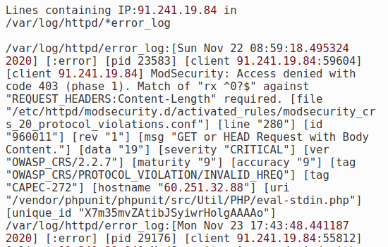 fail2ban 將 判斷為 403 的事件來源 IP 做封鎖 fail2ban 將 判斷為 403 的事件來源 IP 做封鎖