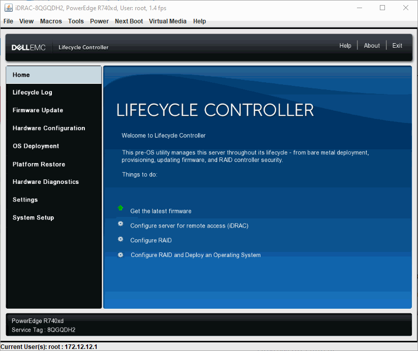 DELL Lifecycle Controller 生命週期控制器 DELL Lifecycle Controller 生命週期控制器