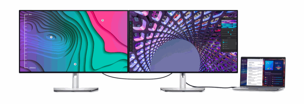 Dell UltraSharp 32 4K USB-C 集線器顯示器 - U3223QE Dell UltraSharp 32 4K USB-C 集線器顯示器 - U3223QE