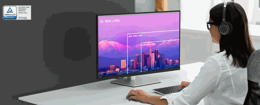 Dell UltraSharp 32 4K USB-C 集線器顯示器 - U3223QE Dell UltraSharp 32 4K USB-C 集線器顯示器 - U3223QE