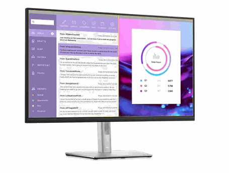 Dell 32 4K USB-C 集線器顯示器 - P3222QE Dell 32 4K USB-C 集線器顯示器 - P3222QE