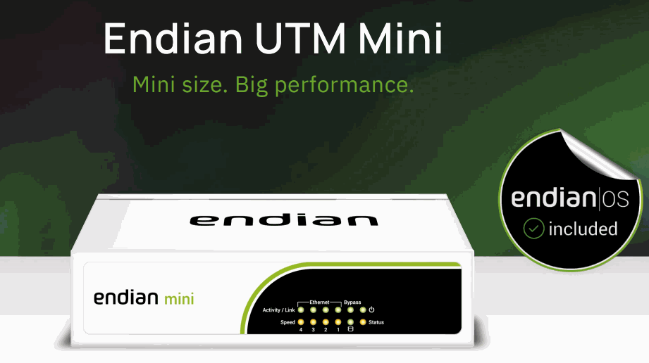 ENDIAN UTM MINI 防火牆/VPN/HA/WAN 備援