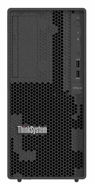 LENOVO THINKSYSTEM ST50 V3 伺服器 (XEON 6325P /16G/2TB NHS SATA/SW RAID/DVD-RW,1G2P)